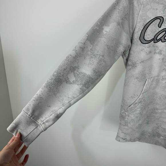 Cabela's White Snow Camo Hoodie Hunting Western Country - Picture 3 of 4